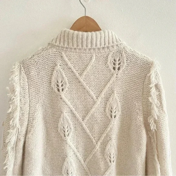 FATE Sweater Cardigan Sz Small Cream - Picture 6 of 9